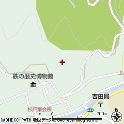 島根県雲南市吉田町吉田2508周辺の地図