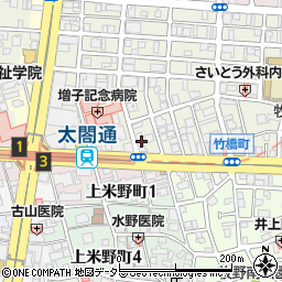 プレサンス名古屋駅ゲート周辺の地図