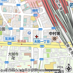 愛知県名古屋市中村区椿町18周辺の地図