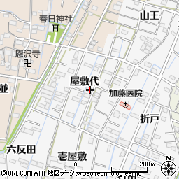 愛知県あま市七宝町川部屋敷代53周辺の地図