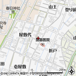 愛知県あま市七宝町川部屋敷代104周辺の地図