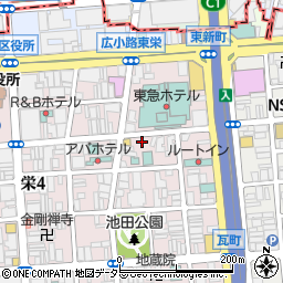 愛知県名古屋市中区栄4丁目9-4周辺の地図