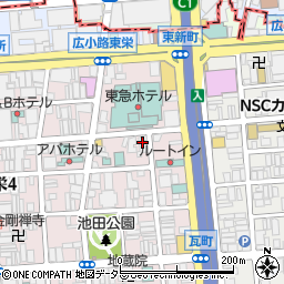 愛知県名古屋市中区栄4丁目9-10周辺の地図