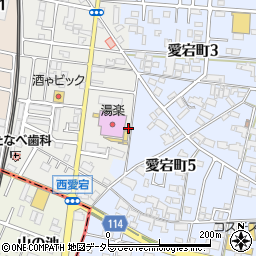 愛知県津島市西愛宕町2丁目198周辺の地図