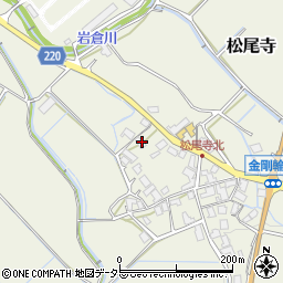 滋賀県愛知郡愛荘町松尾寺664周辺の地図
