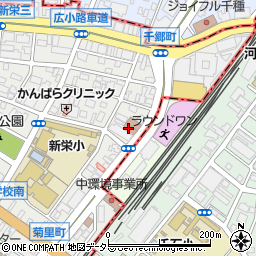 新栄　ホーム薬局周辺の地図