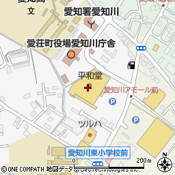 リフォームブティック平和堂愛知川店周辺の地図
