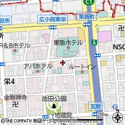 愛知県名古屋市中区栄4丁目9-6周辺の地図