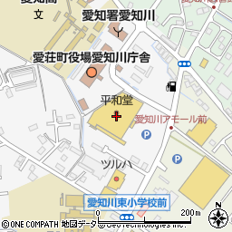 滋賀銀行平和堂愛知川店 ＡＴＭ周辺の地図