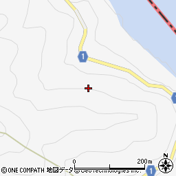 愛知県北設楽郡豊根村富山下山中周辺の地図