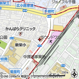 新栄クリニック周辺の地図