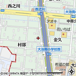 カメダデンキ　名古屋営業所周辺の地図