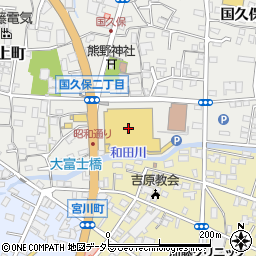 ＭＥＧＡドン・キホーテＵＮＹ富士吉原店周辺の地図