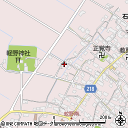 滋賀県愛知郡愛荘町蚊野1618周辺の地図