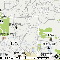 静岡県富士市比奈1405周辺の地図