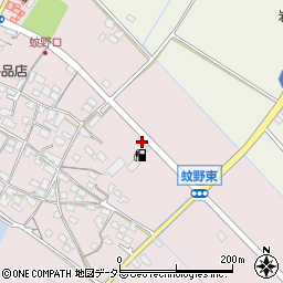 滋賀県愛知郡愛荘町蚊野586周辺の地図