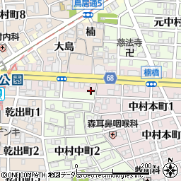 ファミリーマート太閤通八丁目店周辺の地図