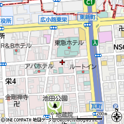 愛知県名古屋市中区栄4丁目9-5周辺の地図