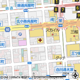 株式会社読売広告社　名古屋支社周辺の地図