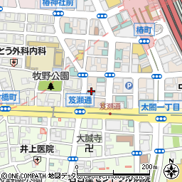 代々木アニメーション学院　名古屋校周辺の地図