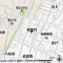 愛知県あま市七宝町川部屋敷代32-4周辺の地図