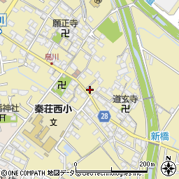 滋賀県愛知郡愛荘町島川1099周辺の地図