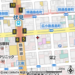 一軒め酒場 伏見店周辺の地図