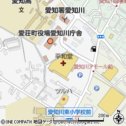 平和堂愛知川店周辺の地図