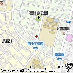 愛知県長久手市喜婦嶽1109周辺の地図