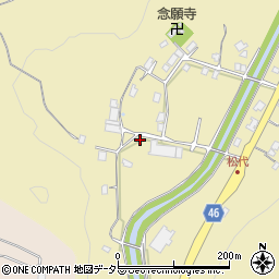 島根県大田市久利町松代238周辺の地図