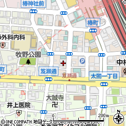 愛知県名古屋市中村区椿町21-2周辺の地図