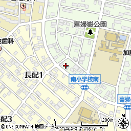愛知県長久手市喜婦嶽1016周辺の地図