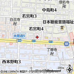 愛知銀行中村支店周辺の地図