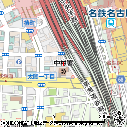 ウェルネスケア名古屋介護コーナー周辺の地図