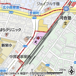 カラオケ JOYJOY タイホウ 千種駅店周辺の地図