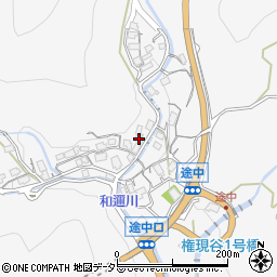 滋賀県大津市伊香立途中町300周辺の地図