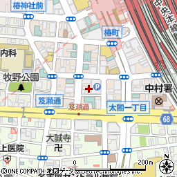 愛知県名古屋市中村区椿町20-8周辺の地図