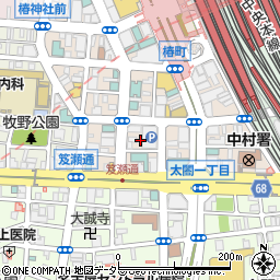 愛知県名古屋市中村区椿町20-7周辺の地図