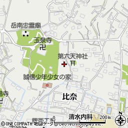 静岡県富士市比奈1380周辺の地図