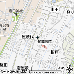 愛知県あま市七宝町川部屋敷代75-2周辺の地図