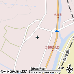 静岡県浜松市天竜区水窪町奥領家3333周辺の地図