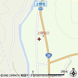 兵庫県宍粟市波賀町上野946周辺の地図