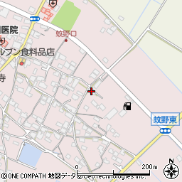 滋賀県愛知郡愛荘町蚊野426周辺の地図