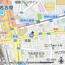 鳥貴族 名駅広小路店周辺の地図