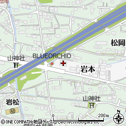 富士信用金庫岩松支店周辺の地図