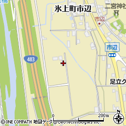 兵庫県丹波市氷上町西中555周辺の地図