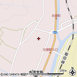 静岡県浜松市天竜区水窪町奥領家3339周辺の地図