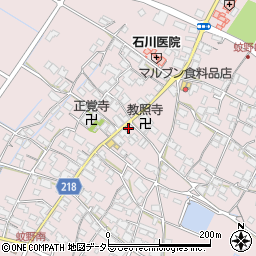 滋賀県愛知郡愛荘町蚊野1449周辺の地図