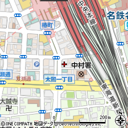 タイムズカー名古屋新幹線口店周辺の地図