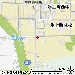 兵庫県丹波市氷上町西中489周辺の地図